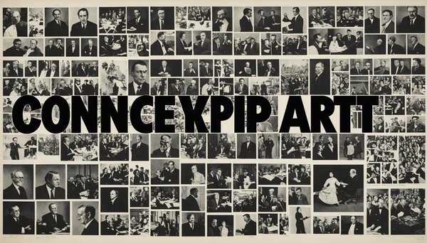 Les grands mouvements de l'art conceptuel